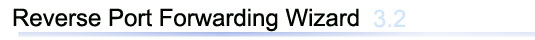 Reverse Port Forwarding Wizard